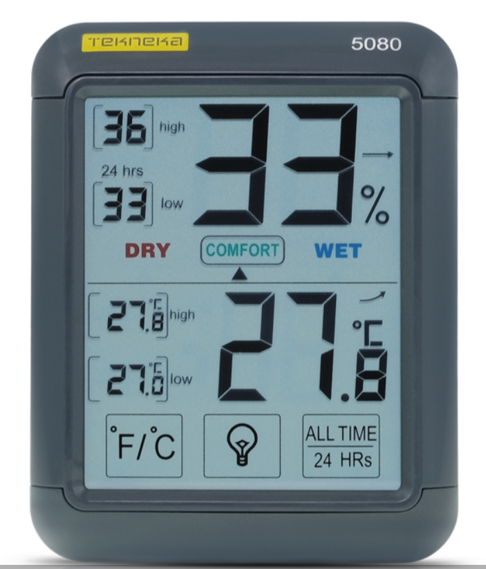 Tekneka 5080 Digital Indoor Thermo Hygrometer